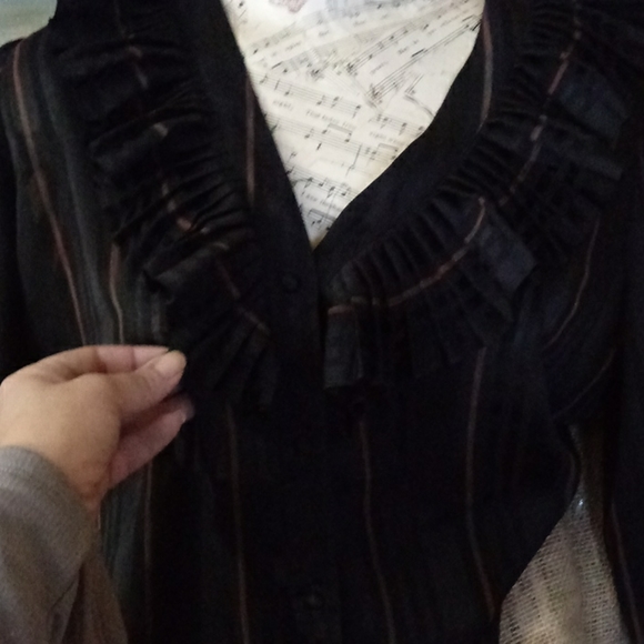 Philippe Marques Vintage Ruffle Blouse - Picture 4 of 8